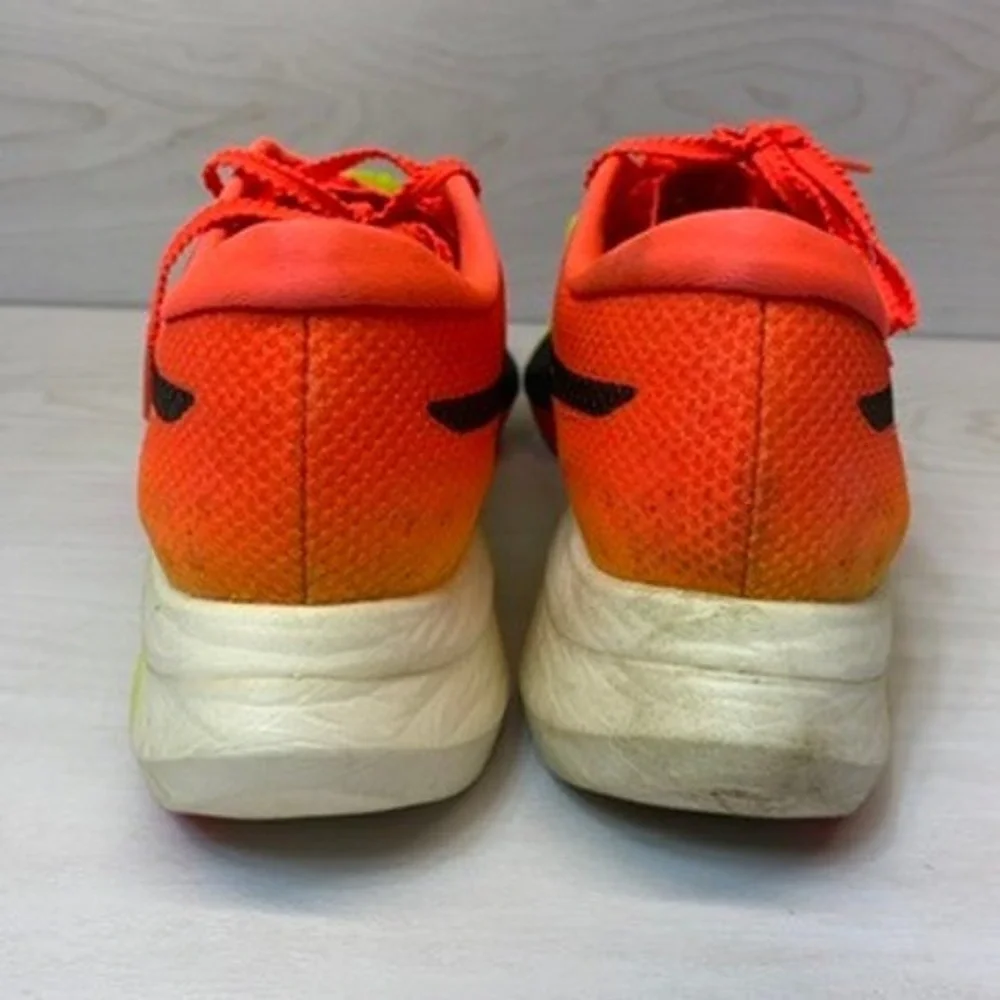 ASICS Mens 10 Metaspeed Sky+ Paris Shoes Neon Yellow Orange 1013A123 Racing